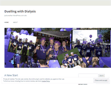 Tablet Screenshot of duellingdialysis.wordpress.com