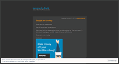 Desktop Screenshot of memoirsofadrunk.wordpress.com