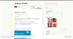 Desktop Screenshot of musestudio.wordpress.com