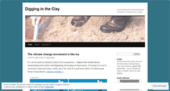 Desktop Screenshot of diggingintheclay.wordpress.com