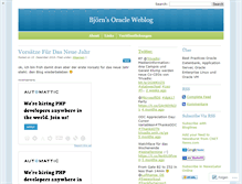 Tablet Screenshot of bbroehl.wordpress.com