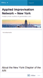 Mobile Screenshot of ainnyc.wordpress.com
