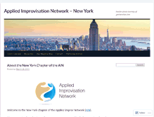 Tablet Screenshot of ainnyc.wordpress.com