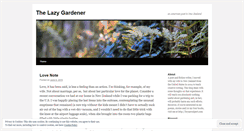 Desktop Screenshot of nzlazygardener.wordpress.com