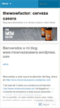 Mobile Screenshot of micervezacasera.wordpress.com