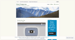 Desktop Screenshot of feetunbound.wordpress.com