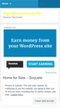 Mobile Screenshot of ingridpanamarealty.wordpress.com