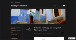 Desktop Screenshot of boundforadventure.wordpress.com