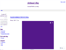 Tablet Screenshot of alrehman.wordpress.com