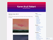 Tablet Screenshot of kkrullrobart.wordpress.com