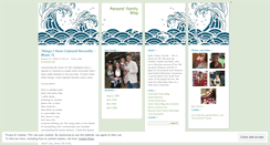 Desktop Screenshot of parsonsfamilyblog.wordpress.com