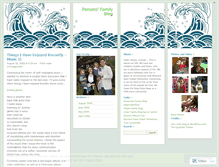 Tablet Screenshot of parsonsfamilyblog.wordpress.com