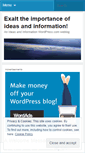 Mobile Screenshot of ideasandinfo.wordpress.com