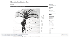 Desktop Screenshot of masculinefemininities.wordpress.com