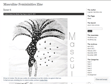 Tablet Screenshot of masculinefemininities.wordpress.com