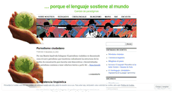 Desktop Screenshot of lenguajecambiodeparadigmas.wordpress.com