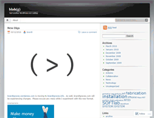 Tablet Screenshot of brandtgraves.wordpress.com