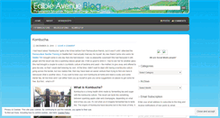 Desktop Screenshot of edibleavenue.wordpress.com