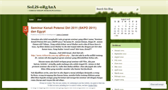 Desktop Screenshot of mzsolis23.wordpress.com