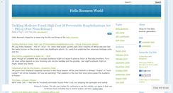 Desktop Screenshot of helloboomers.wordpress.com