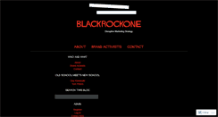 Desktop Screenshot of blackrockone.wordpress.com