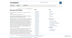 Desktop Screenshot of bvbrabant.wordpress.com