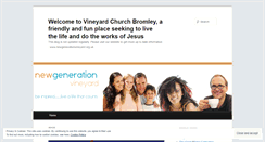 Desktop Screenshot of bromleyvineyard.wordpress.com