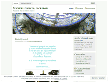 Tablet Screenshot of escritormanuelgarcia.wordpress.com