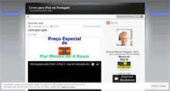 Desktop Screenshot of livrosparaipadportugues.wordpress.com