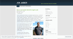 Desktop Screenshot of jobjabber.wordpress.com