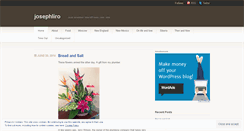 Desktop Screenshot of josephliro.wordpress.com