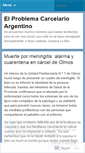 Mobile Screenshot of ministeriocarcelario.wordpress.com