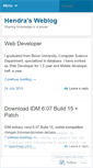 Mobile Screenshot of elimsuhendra.wordpress.com