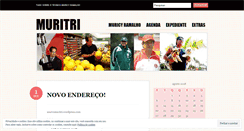 Desktop Screenshot of muritri.wordpress.com