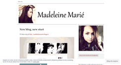 Desktop Screenshot of madeleineeolofsson.wordpress.com