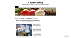 Desktop Screenshot of catalancooking.wordpress.com