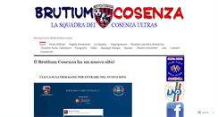 Desktop Screenshot of brutiumcosenza.wordpress.com