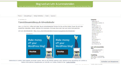 Desktop Screenshot of lernmaterialien.wordpress.com