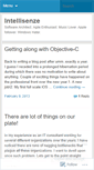 Mobile Screenshot of intellisenze.wordpress.com