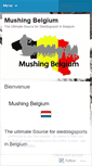 Mobile Screenshot of mushingbelgium.wordpress.com