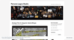 Desktop Screenshot of lagosparsonsstudio.wordpress.com