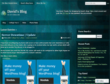 Tablet Screenshot of davidrileyblog.wordpress.com