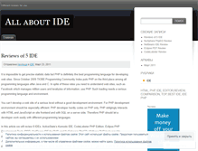 Tablet Screenshot of idereview.wordpress.com