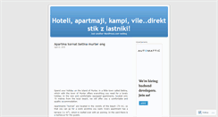 Desktop Screenshot of apartma.wordpress.com