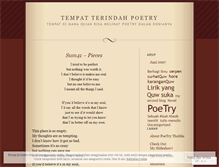 Tablet Screenshot of poetry4u.wordpress.com