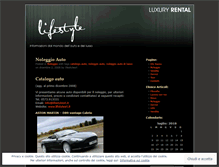 Tablet Screenshot of lifestylesrl.wordpress.com