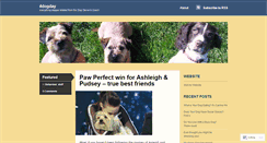 Desktop Screenshot of 4dogday.wordpress.com