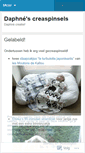 Mobile Screenshot of creaspinsels.wordpress.com