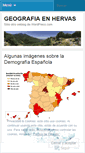 Mobile Screenshot of geografiahervas.wordpress.com