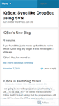 Mobile Screenshot of iqboxblog.wordpress.com